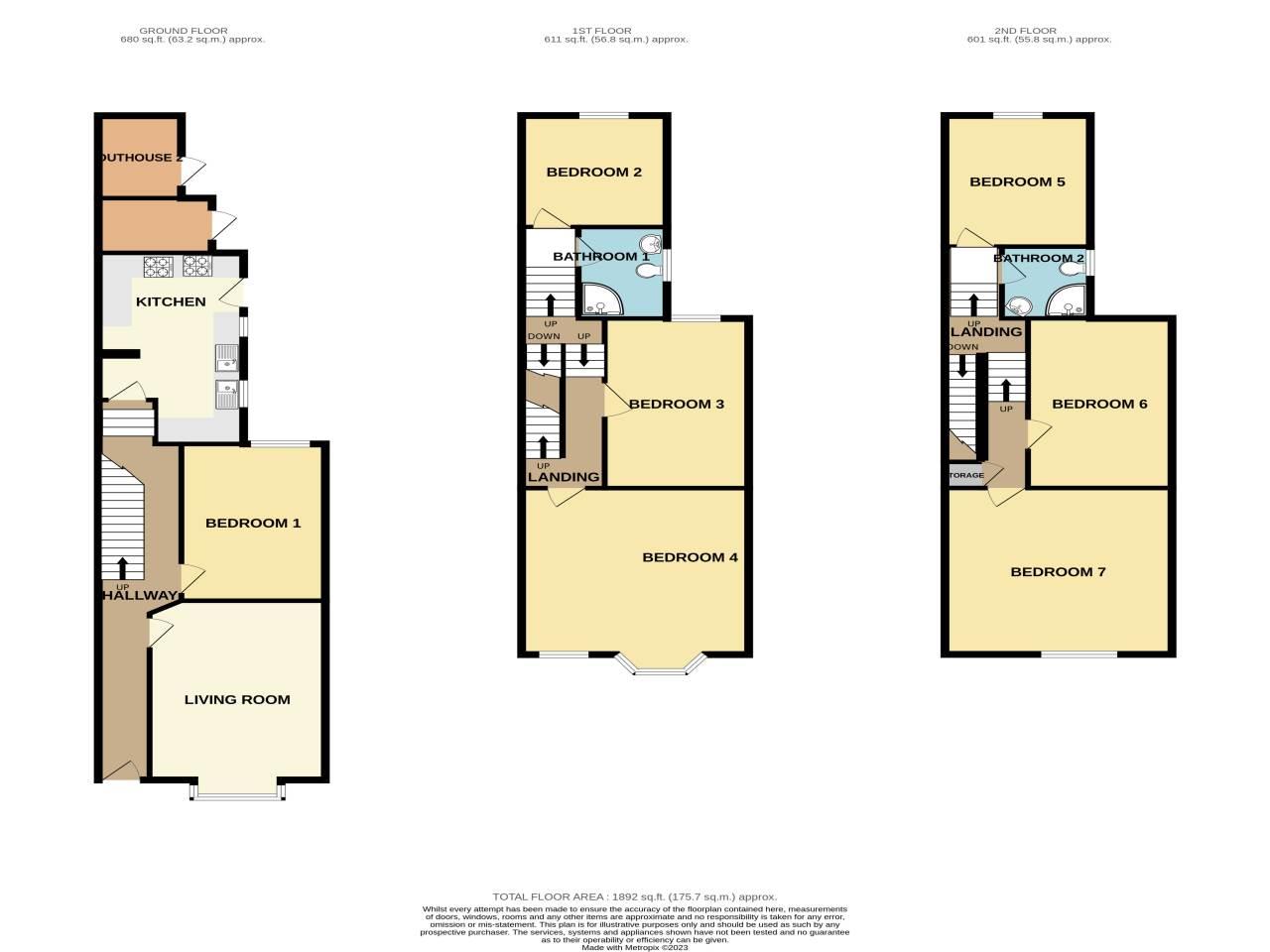 Floor plan of property