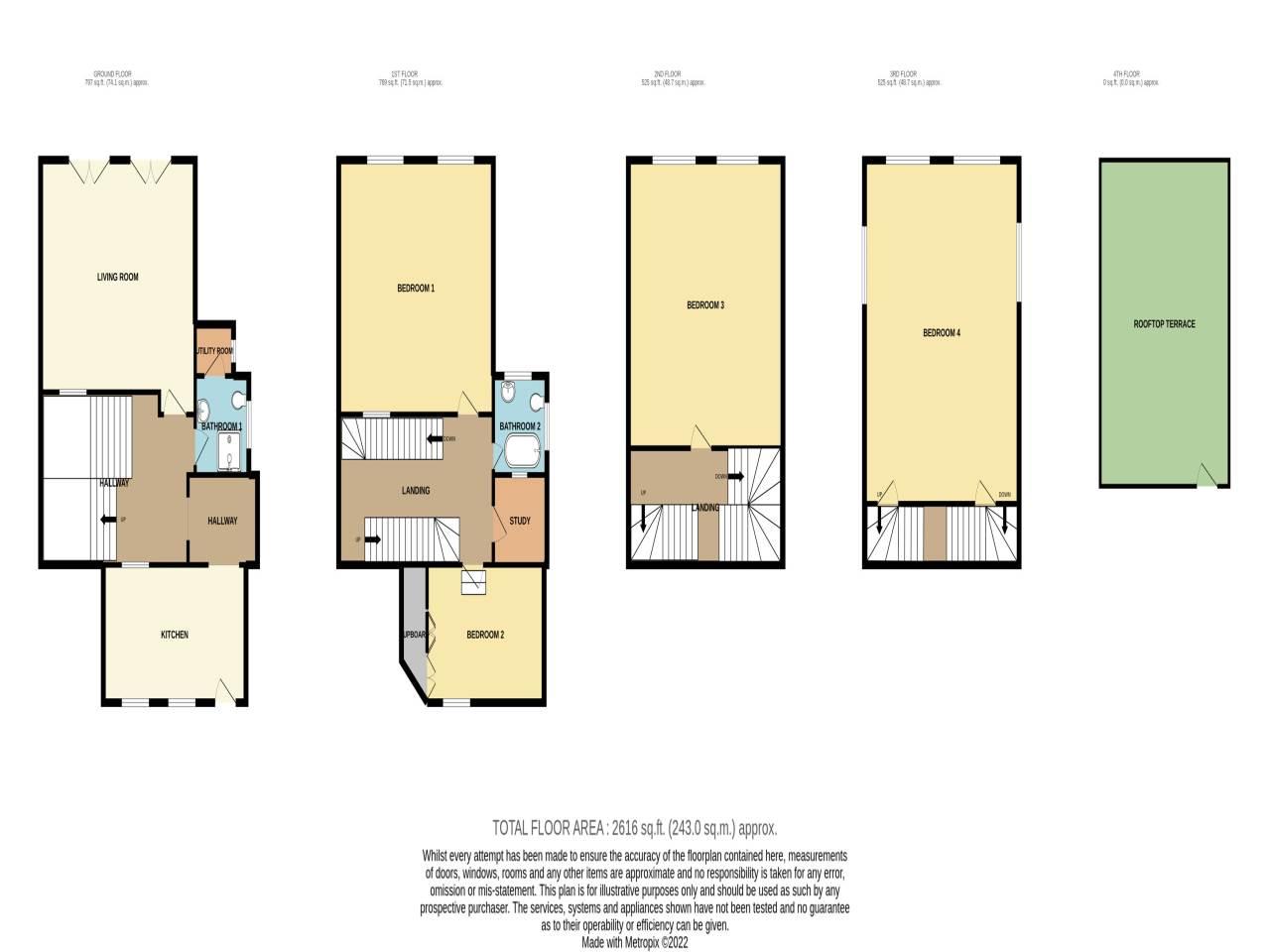 Floor plan of property