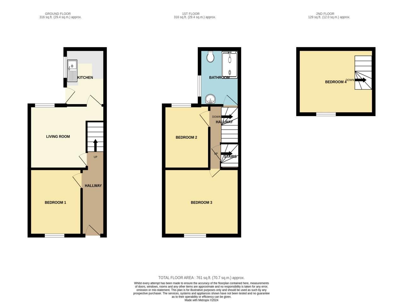 Floor plan of property