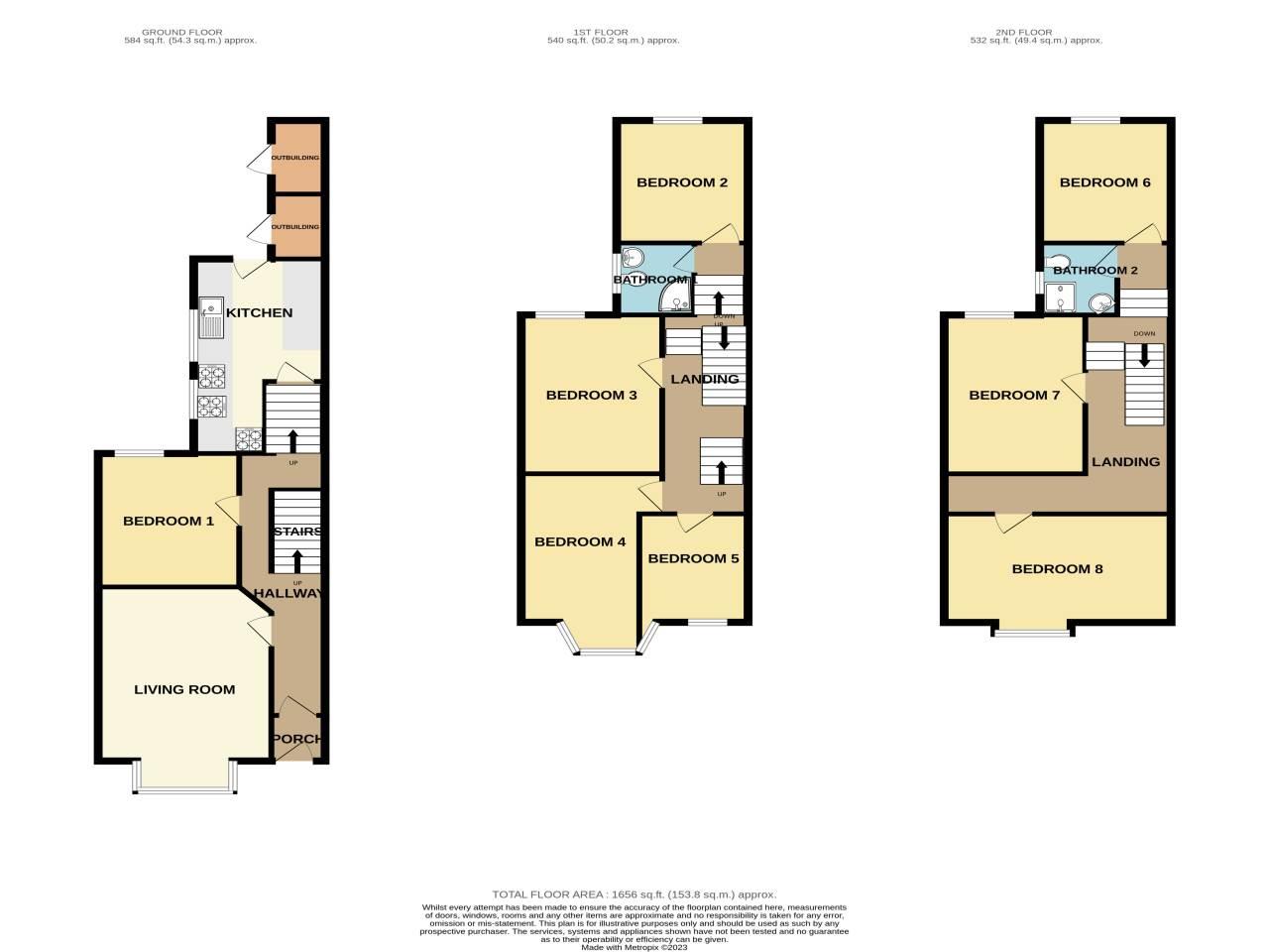 Floor plan of property