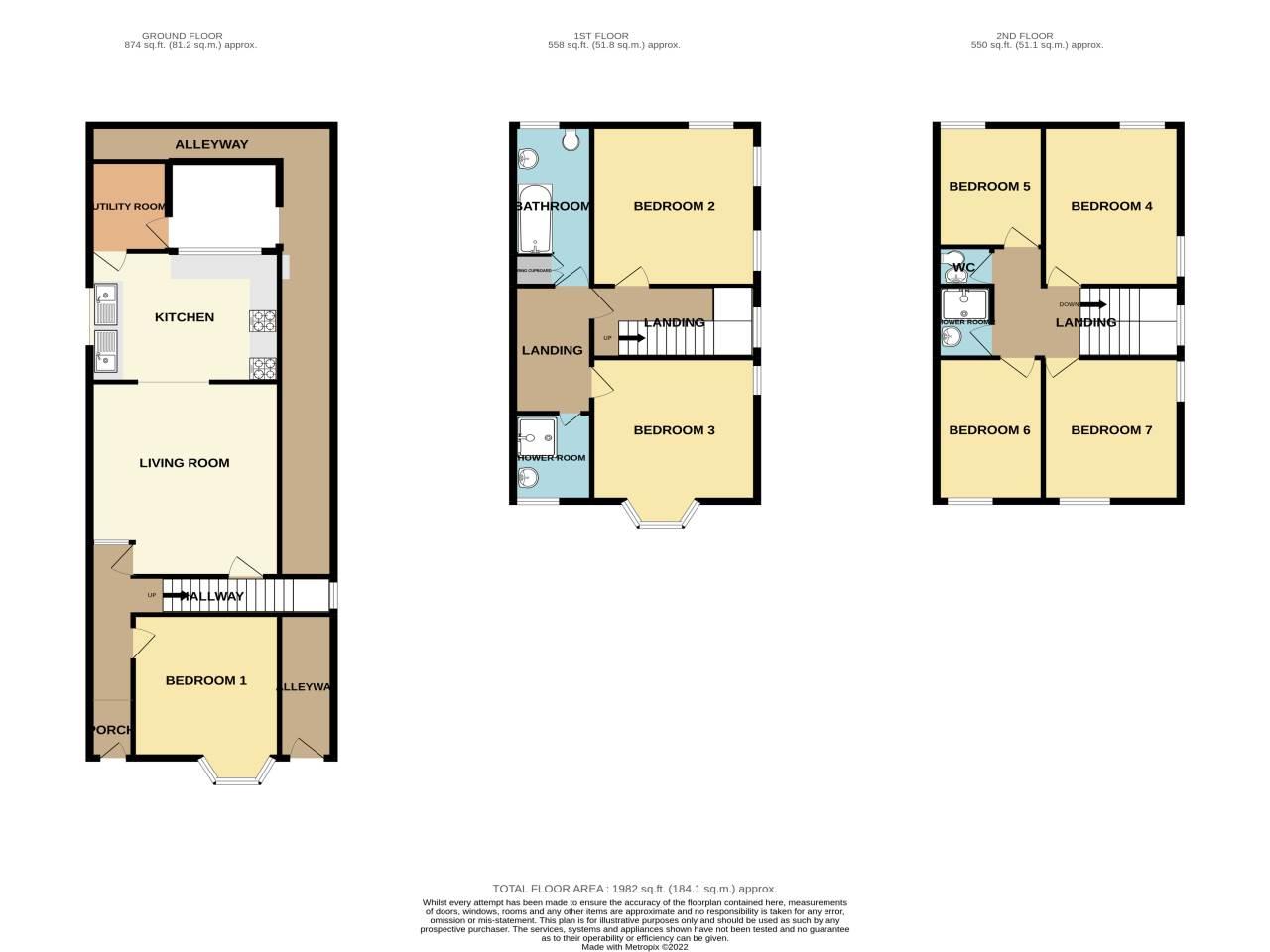 Floor plan of property