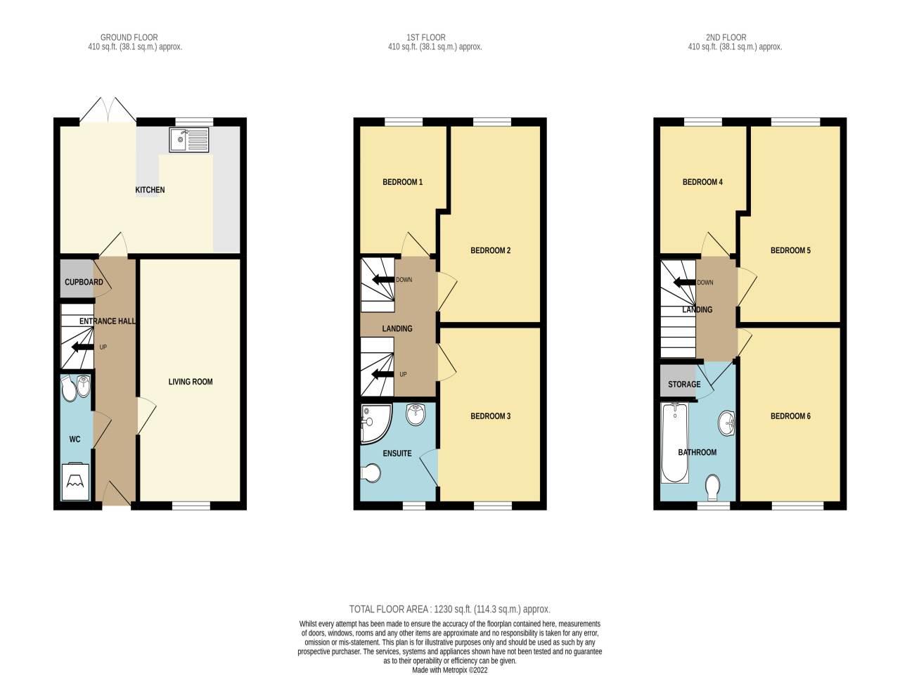 Floor plan of property