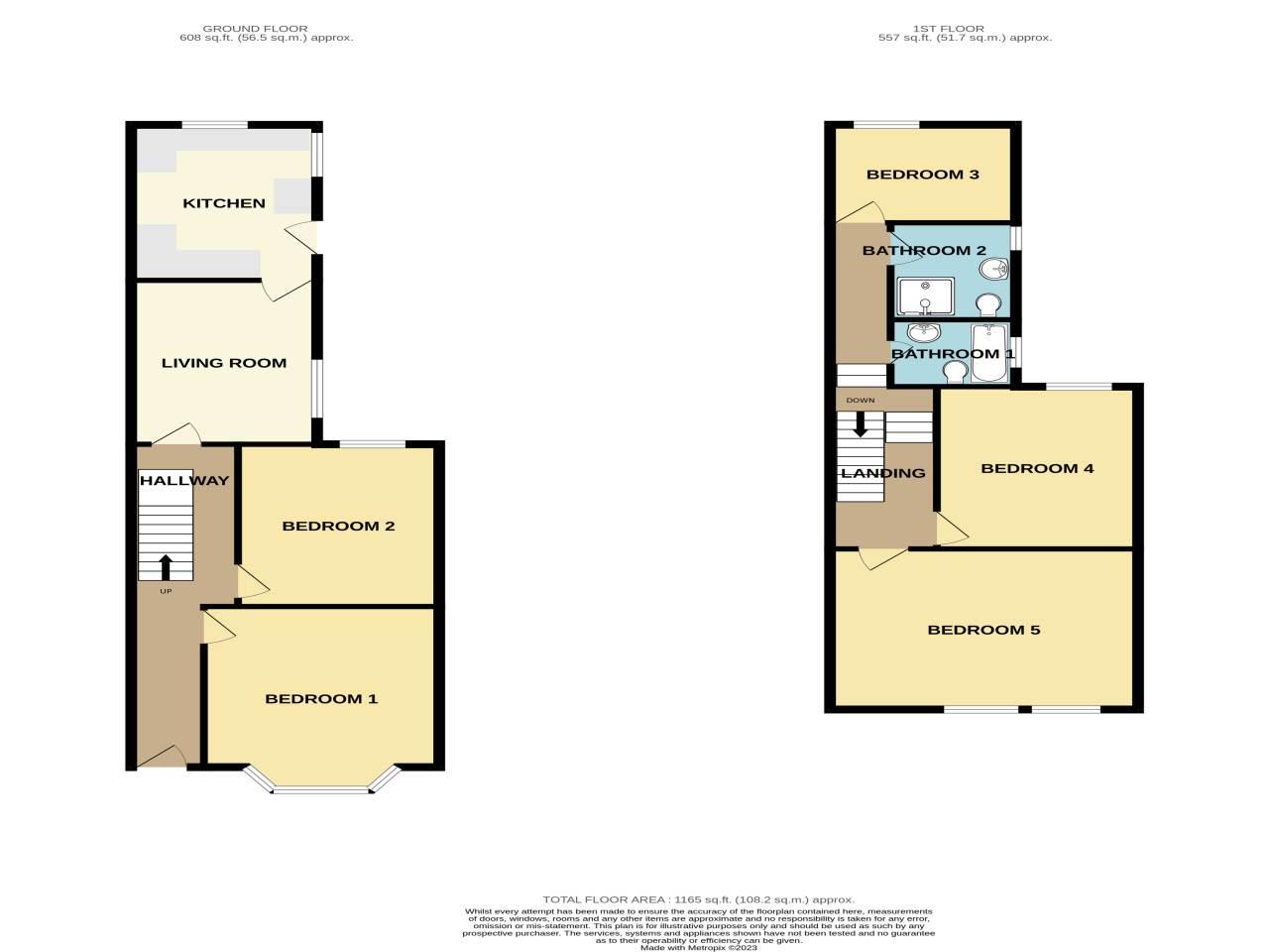 Floor plan of property