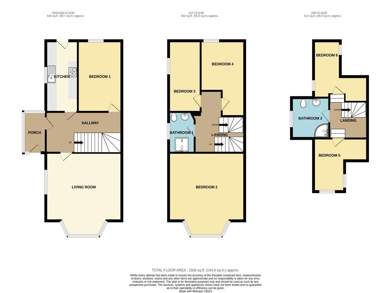 Floor plan of property