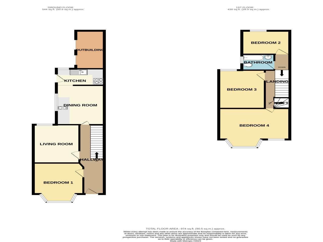 Floor plan of property