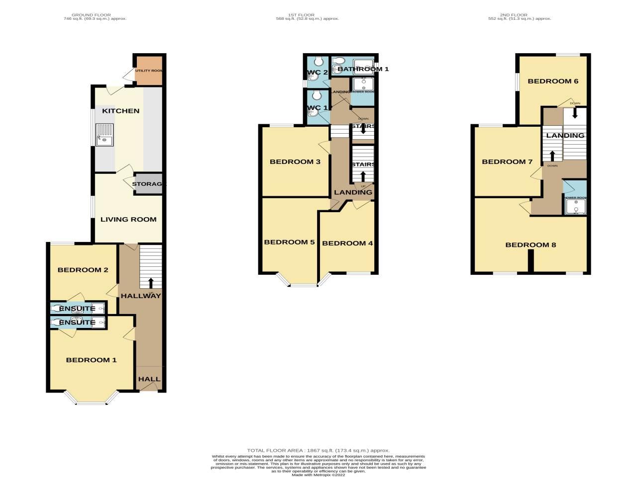 Floor plan of property